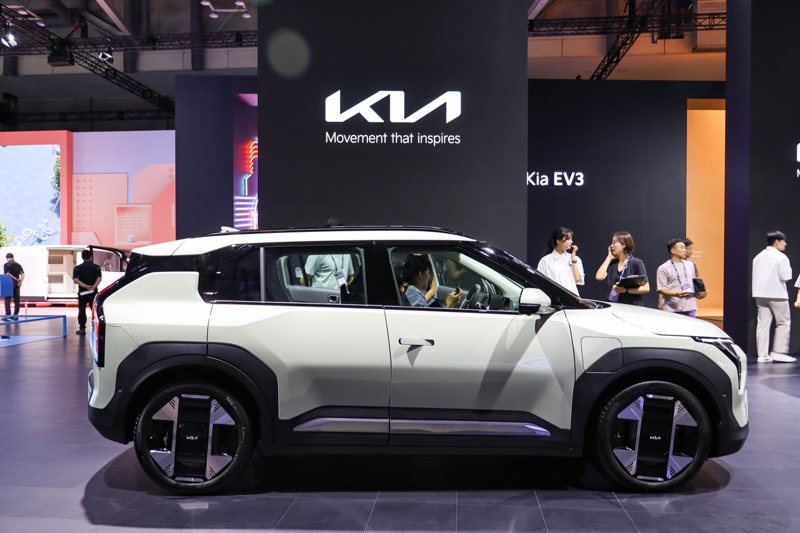 Kia EV3實拍。 記者黃俐嘉／攝影