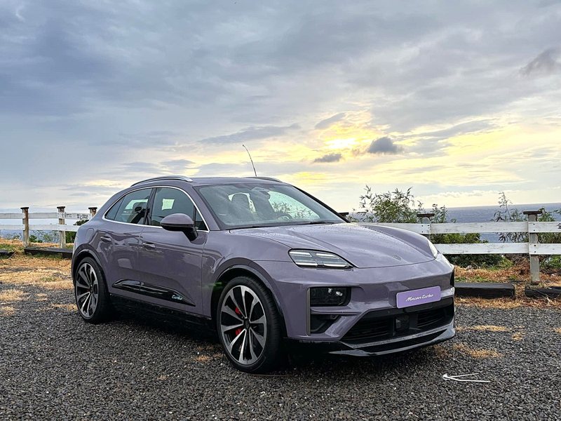 全新 Porsche Macan Electric。 記者趙駿宏／攝影