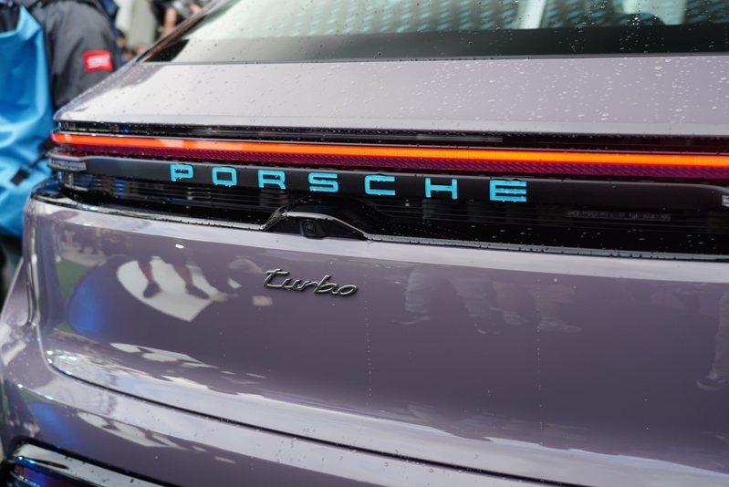 全新 Porsche Macan Electric。 記者趙駿宏／攝影