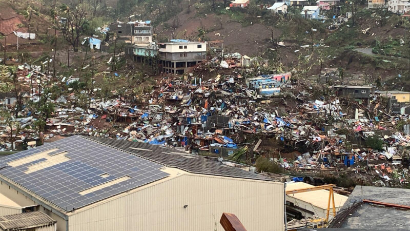 氣旋肆虐法國馬約特島 地方首長：將近數百人罹難