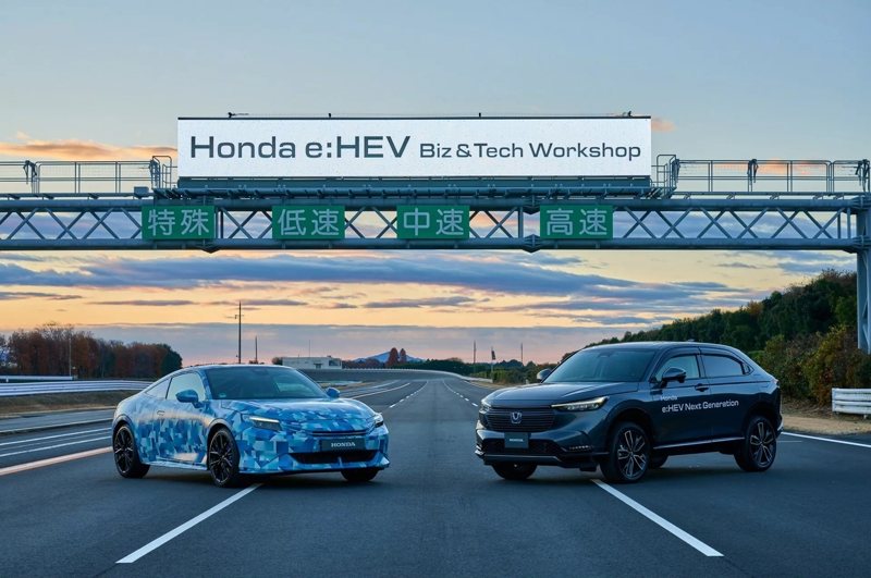 Honda新世代e:HEV油電混合動力系統。 圖／Honda