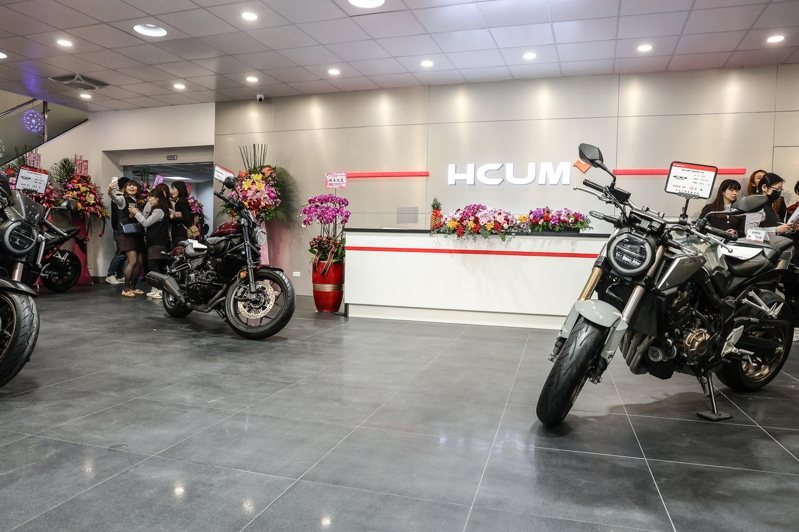 Honda Taiwan 二輪原廠認證中古車HCUM首間獨立據點正式開幕。 圖／Honda Taiwan提供