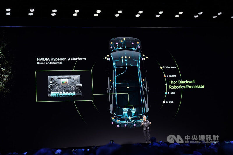 輝達NVIDIA DRIVE AGX車載電腦助攻 黃仁勳：自駕車革命終於到來