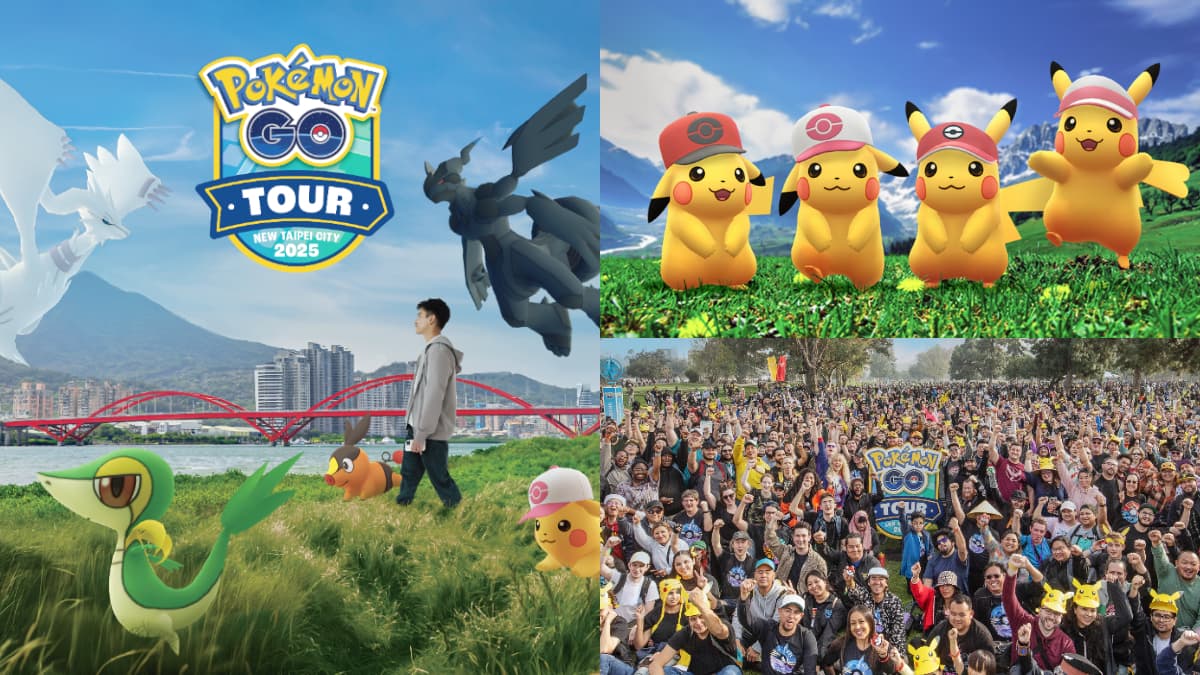 「Pokémon GO Tour」２月登陸新北！開抓限定版寶可夢，捷運站有免費任務