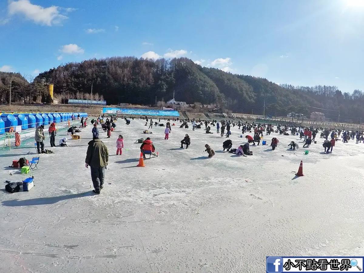 冬季限定！排排坐體驗「挖洞釣冰魚」，新鮮現場料理「火烤、生魚片」任選