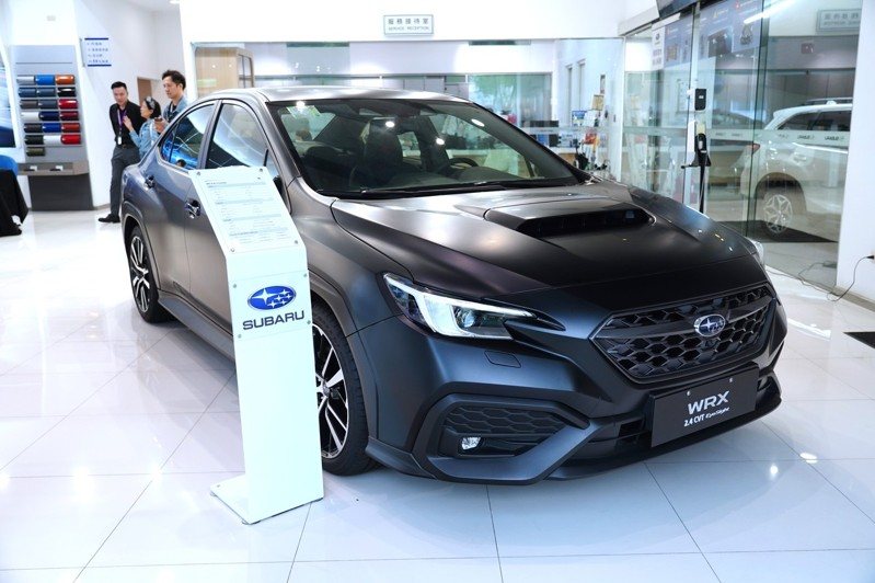 Subaru WRX「潮黑科技版」。 記者趙駿宏／攝影