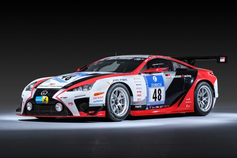 LEXUS LFA #48 (2014 NÜR 24h)。 圖／Toyota