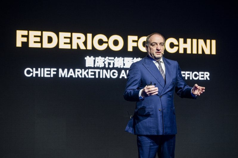 Automobili Lamborghini首席行銷暨業務長Federico Foschini。 圖／Lamborghini提供