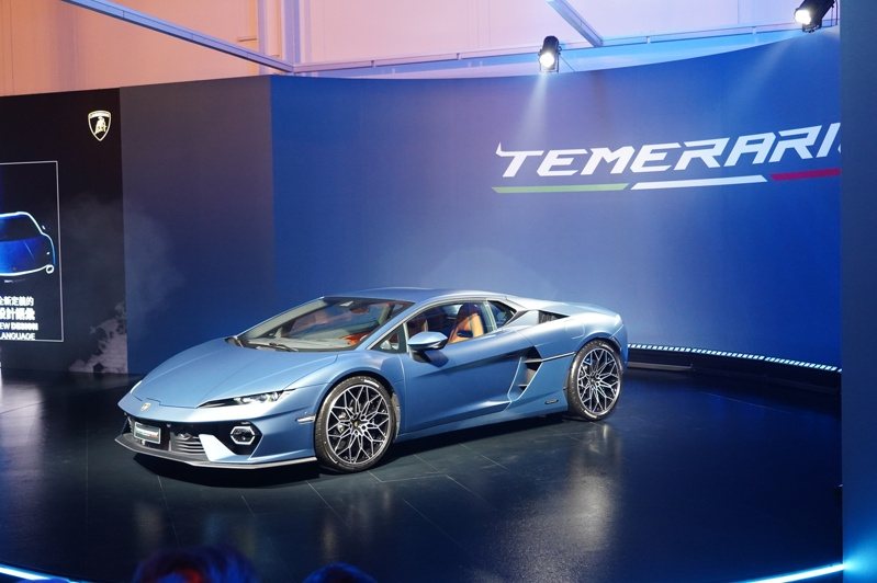 Lamborghini Temerario。 記者趙駿宏／攝影