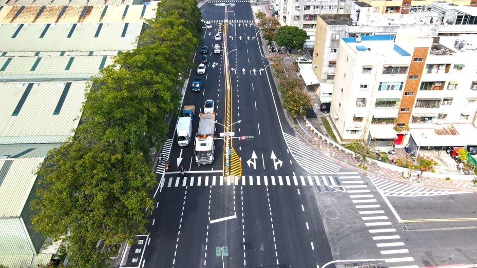 台17線經安平工業區塞車有解！沿線6處路口左轉道大改造