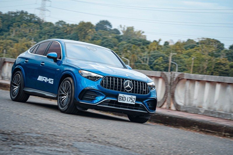 Mercedes-AMG GLC 43 Coupe。 記者趙駿宏／攝影