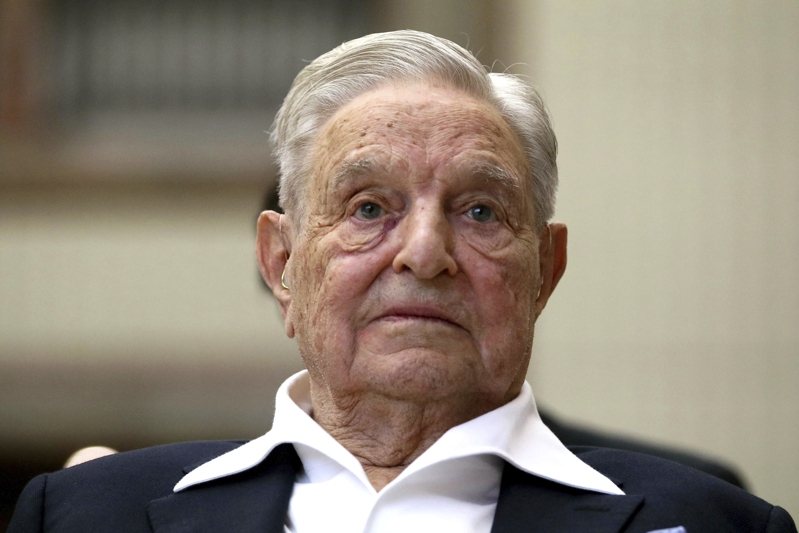 美國億萬富豪、知名投資人索羅斯（George Soros）。 美聯社