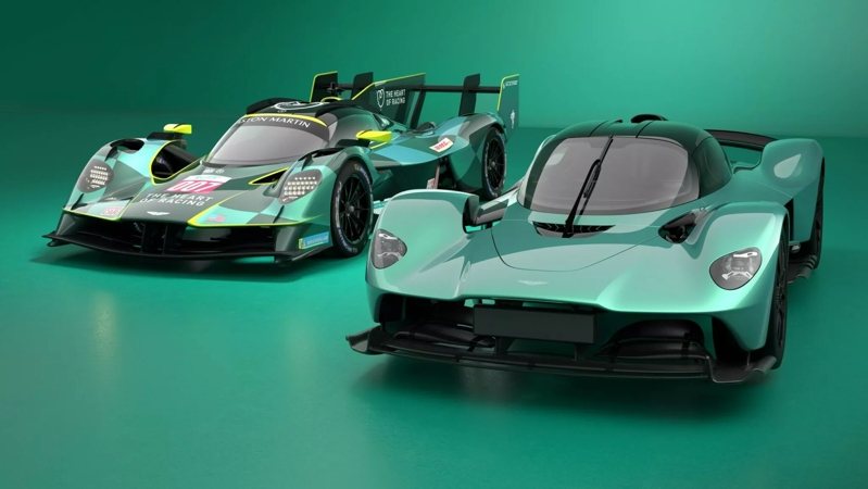 Aston Martin Valkyrie Hypercar賽車。 圖／Aston Martin