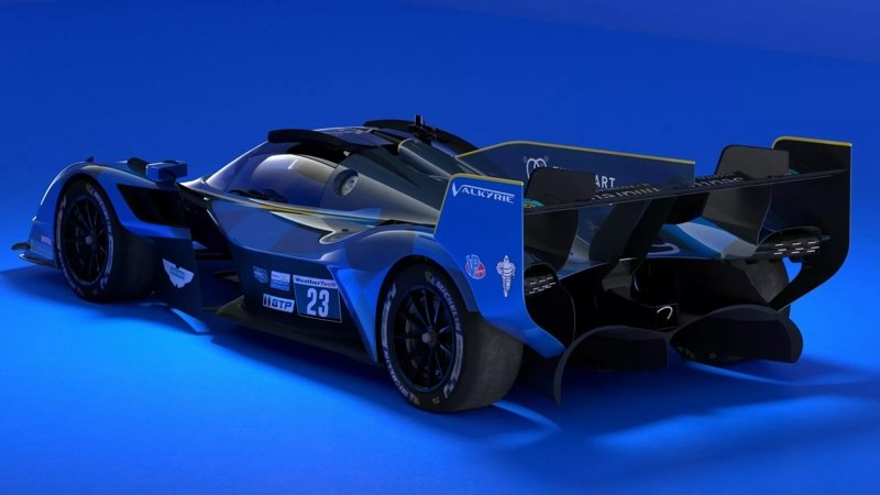 Aston Martin Valkyrie Hypercar賽車。 圖／Aston Martin