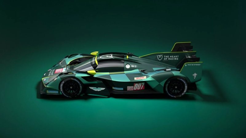 Aston Martin Valkyrie Hypercar賽車。 圖／Aston Martin