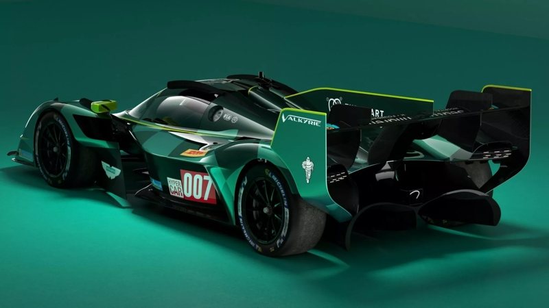 Aston Martin Valkyrie Hypercar賽車。 圖／Aston Martin