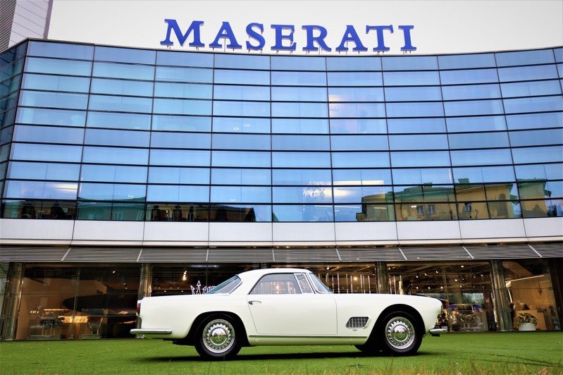 Maserati 3500GT 完美修復，閃耀巴黎古董車車展。 圖／Maserati提供