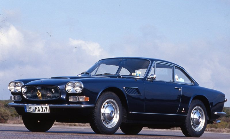 1963 Sebring 3500GT — Maserati 首款量產 GT 車型。 圖／Maserati提供