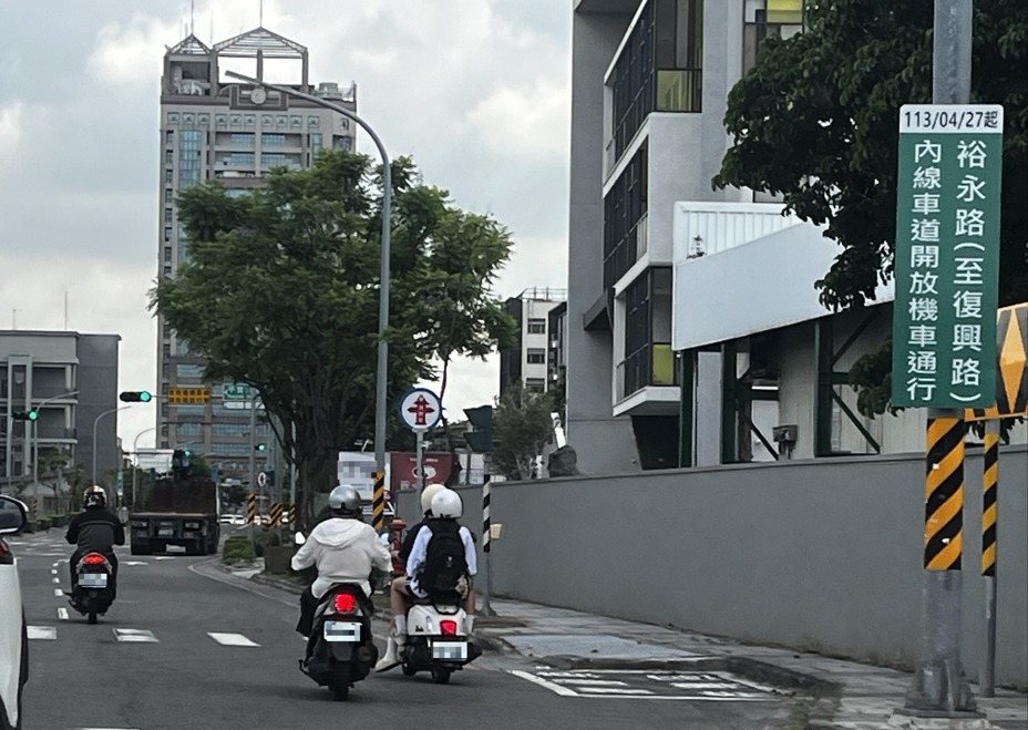 機車族福音！台南市全面解放 下半年取消禁行機車與兩段式左轉