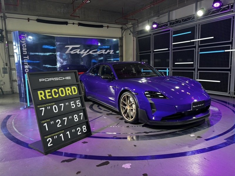 Porsche Taycan Turbo GT。 記者趙駿宏／攝影