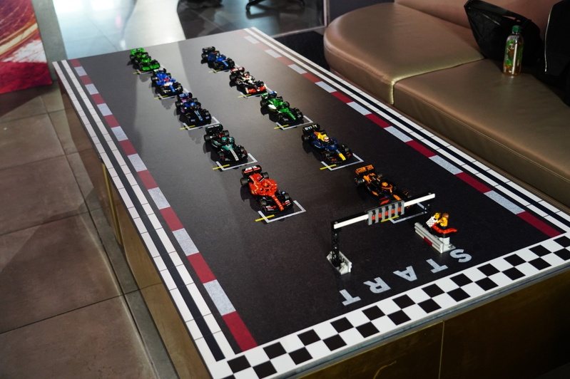 LEGO® Speed Champions系列則完美復刻Formula 1® 2024賽季的10支參賽車隊。 記者趙駿宏／攝影