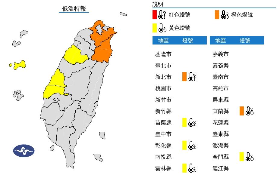 天氣／一早6縣市低溫特報！今起回暖到這天　228連假天氣曝