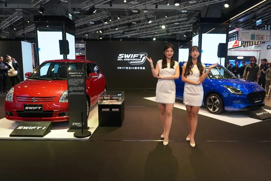 SUZUKI SWIFT 在台20周年特展開跑！驚喜透漏JIMNY重新接單 e VITARA年底車展登台