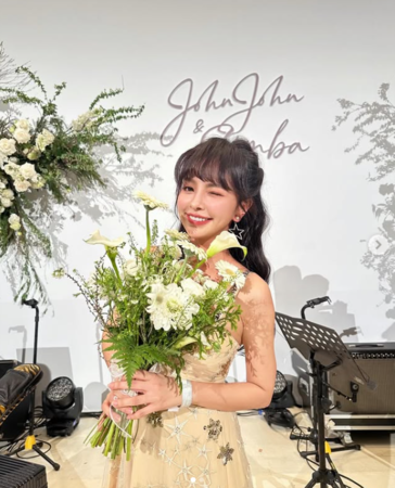 主持曾智希婚禮「36年來第一次抽中捧花」！徐凱希驚：剛抽到懷孕氣球